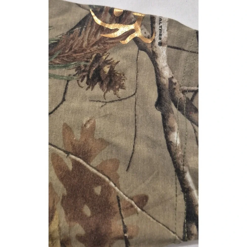 Paramount‎ Outdoors Men's Camo T-Shirt LG Bone Collector graphic Reatree Y2K